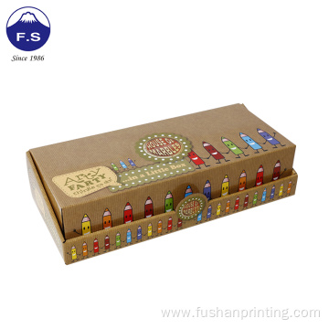 Recycled Corrugated Printing Cardboard Paper Display Box